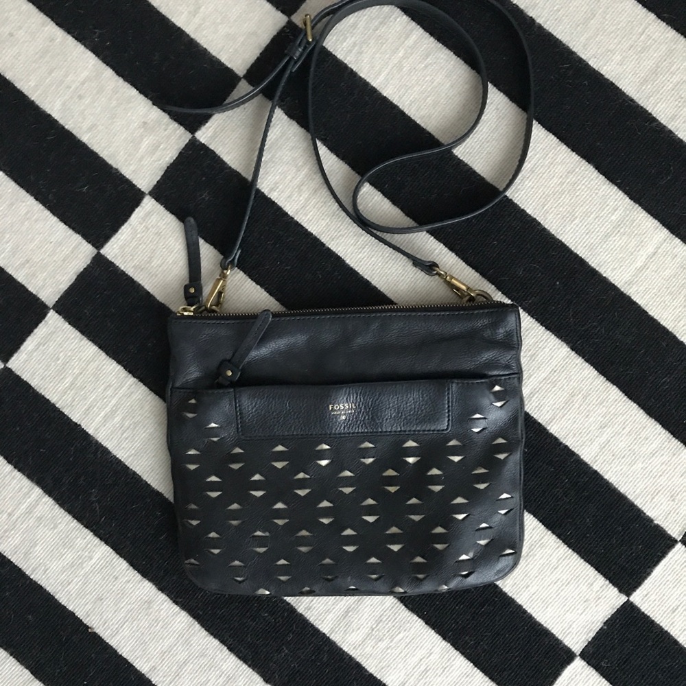 Fossil Laser Cut Crossbody Bag - Picture 3 of 5